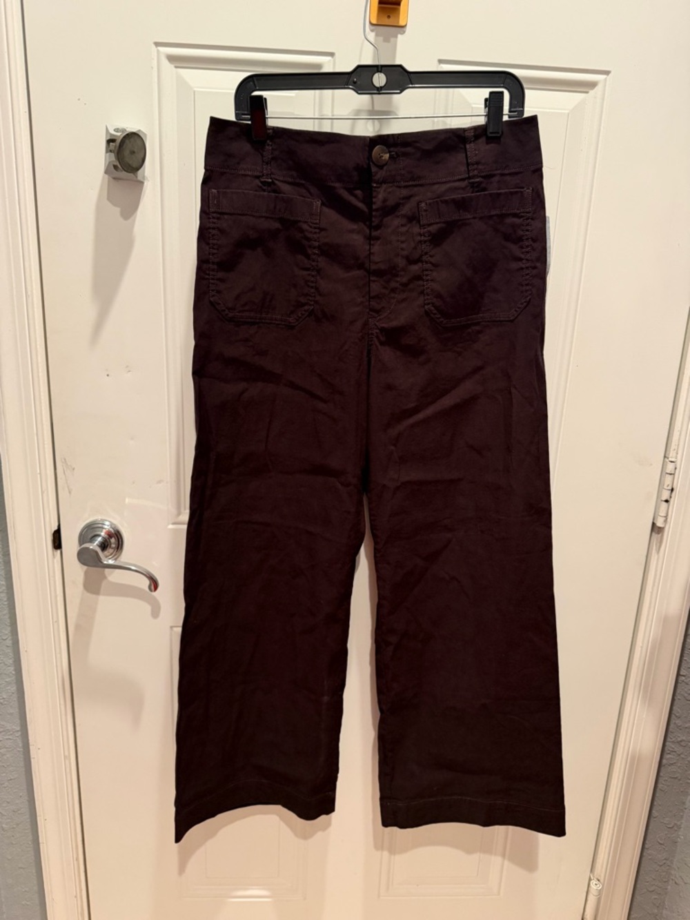 Anthropologie Maeve 31P The Colette Cropped Wide-Leg Pants - Picture 2 of 5